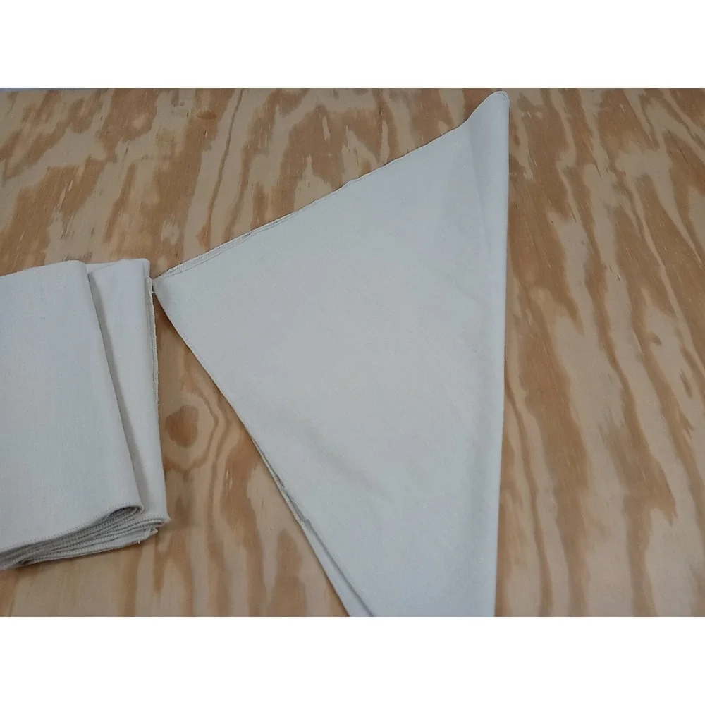 Lot Of 4 Vintage White Cloth Napkins Off White‎ Beige Table Decor Dinner Napkins
